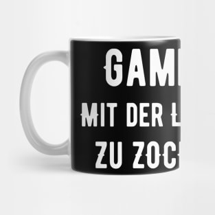 Gamer Mit Der Lizenz Zu Zocken Mug